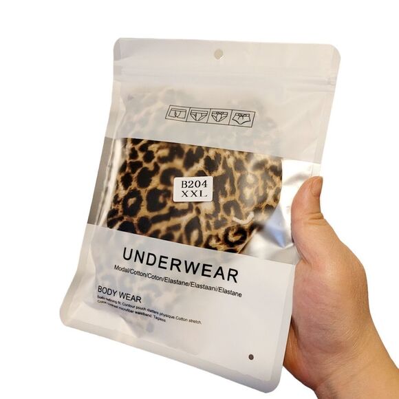 Brand new Leopard pattern underwear panties XXL - Picture 4 of 4